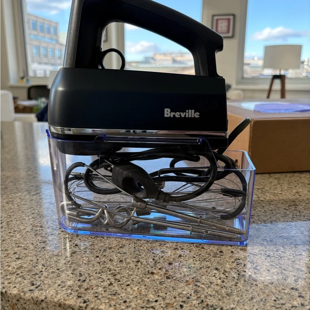 Like New Breville Hand Mixer in Damson Blue— Used Twice - Picture 8 of 10